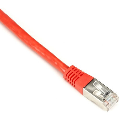 Black Box SlimLine CAT6 Shielded Ethernet Patch Cable, 250 MHz, Red, 15 ft, EVNSL0272RD-0015