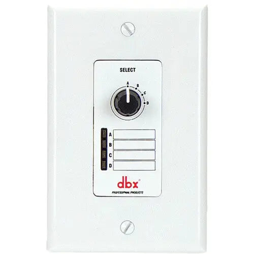 dbx ZC3 Wall-Mounted Zone Controller - Advanced Audio Control Device by Harman International Industries