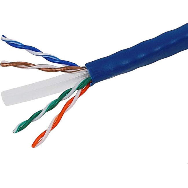 Monoprice Cat.6 UTP Network Cable - 1000 Feet Blue Ethernet Cable for Reliable Connectivity