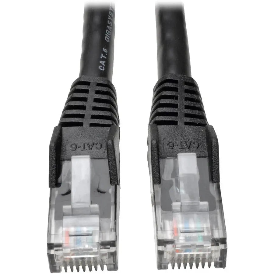 Eaton Tripp Lite Series N201-001-BK50BP Cat6 UTP Patch Network Cables, 1 Foot, Black, Bulk Pack of 50