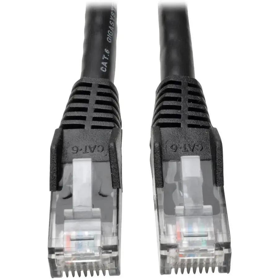 Eaton Tripp Lite Series N201-001-BK50BP Cat6 UTP Patch Network Cables, 1 Foot, Black, Bulk Pack of 50 by Eaton Corporation