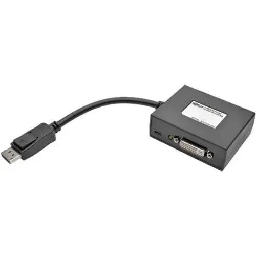 Eaton Corporation Tripp Lite B157-002-DVI 2-Port DisplayPort to DVI Splitter for 1080p Video by Eaton Corporation