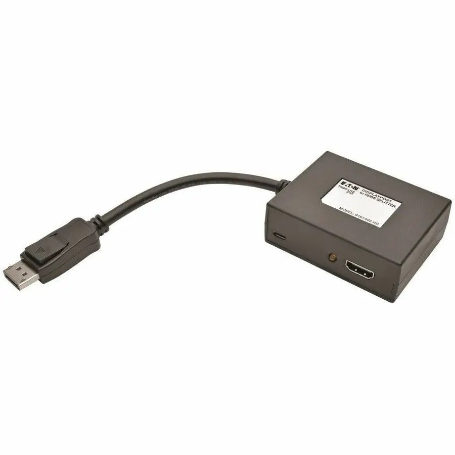 Eaton Tripp Lite Series B157-002-HD 2-Port DisplayPort to HDMI Splitter for Dual Monitors
