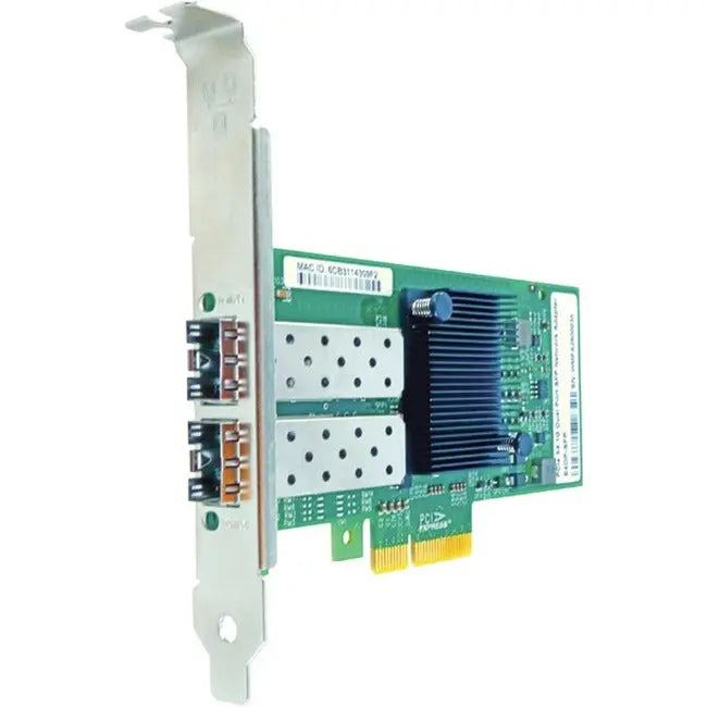 Axiom Memory Solutions PCIe x4 1Gbps Dual Port Fiber Network Adapter (Part Number: PCIE-2SFP-AX)