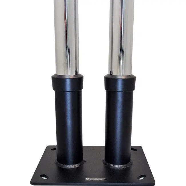 Premier Mounts PSD-DPAB Dual Pole Anchor Base for Secure Mounting to Wood or Concrete Floors
