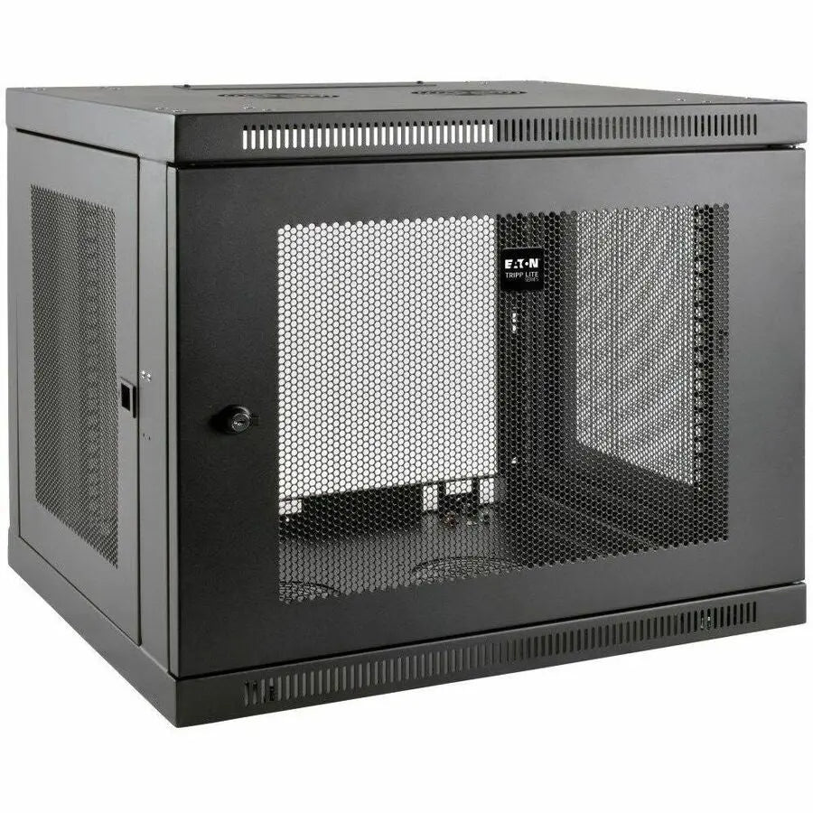 Eaton Corporation Tripp Lite SRW9UDP SmartRack 9U Wall-Mount Enclosure Cabinet for Network Equipment