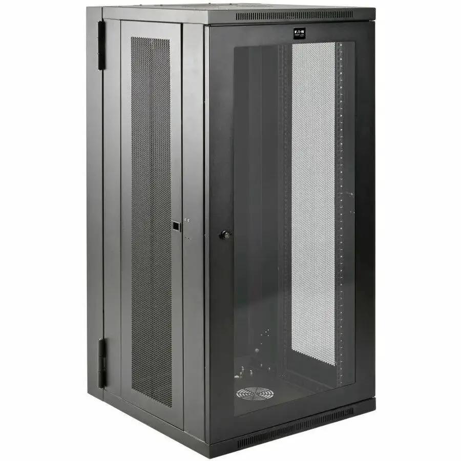 Eaton Tripp Lite Series SmartRack 26U Wall-Mount Rack Enclosure with Clear Acrylic Window and Vented Doors by Eaton Corporation