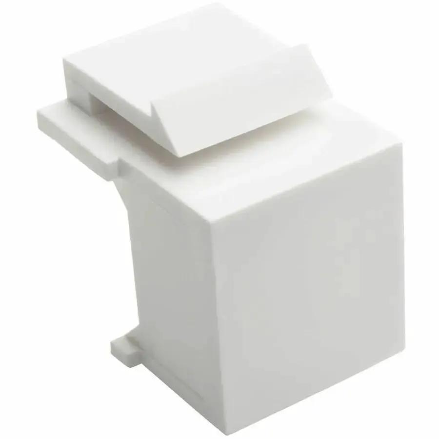 Eaton Tripp Lite Series N040-010-WH Snap-In Blank Keystone Jack Insert, White, 10 Pack by Eaton Corporation
