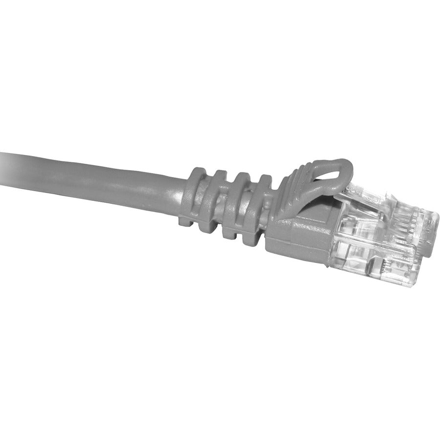 ENET Cat6 Gray 6-Inch Patch Cable with RJ45 Connectors – High-Quality UTP Network Cable by NSI Industries