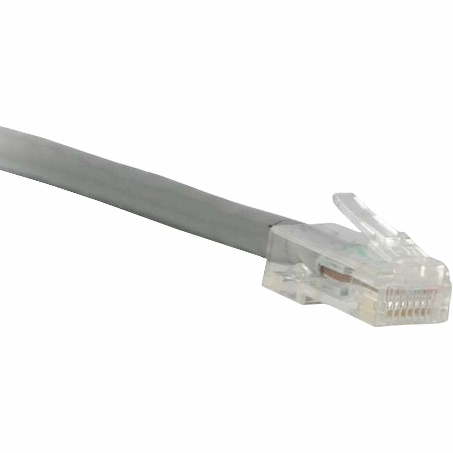 ENET Cat6 Gray 6 Foot Non-Booted Network Patch Cable with RJ45 Connectors