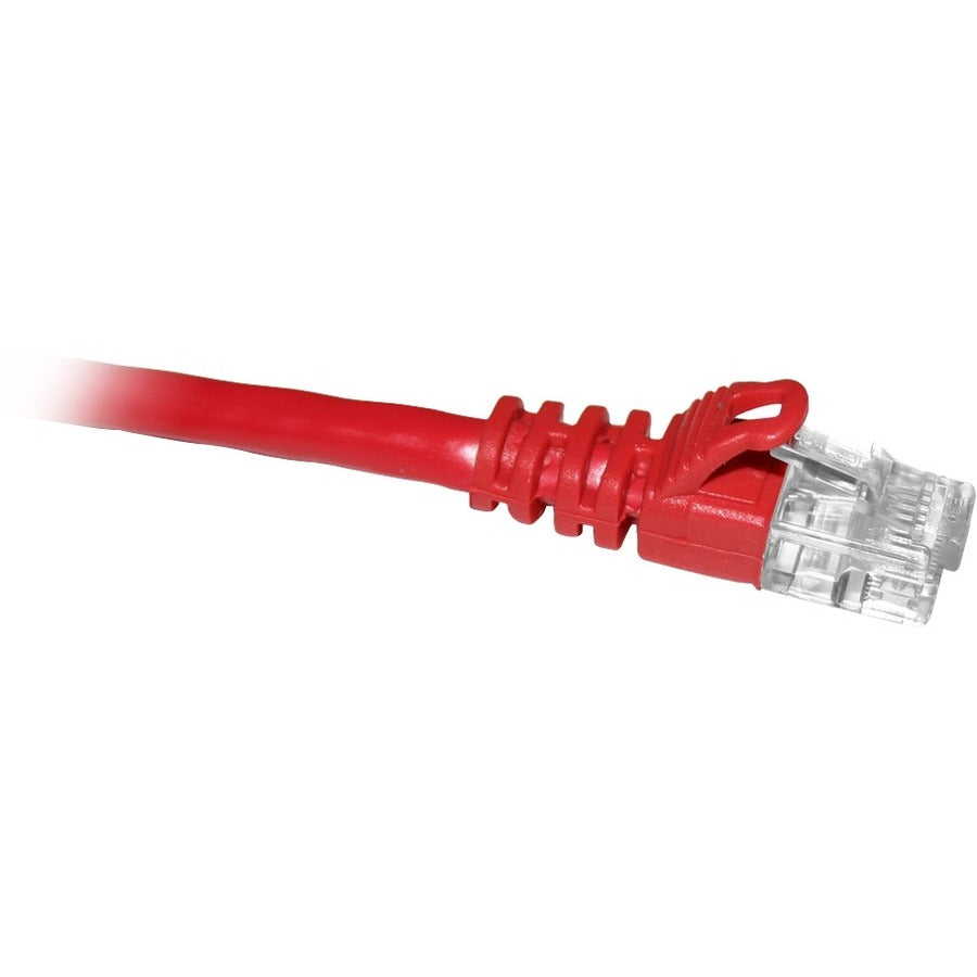 ENET Cat6 Red 15-Foot Patch Cable with Snagless Molded Boot – High-Quality UTP Network Cable with RJ45 Connectors