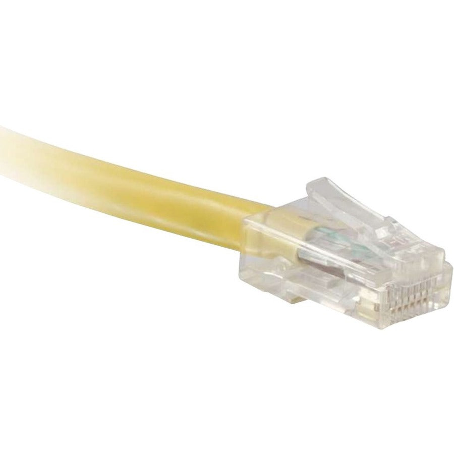 ENET Cables C6-YL-NB-4-ENC Cat6 Yellow RJ-45 Network Patch Cable, 4 ft