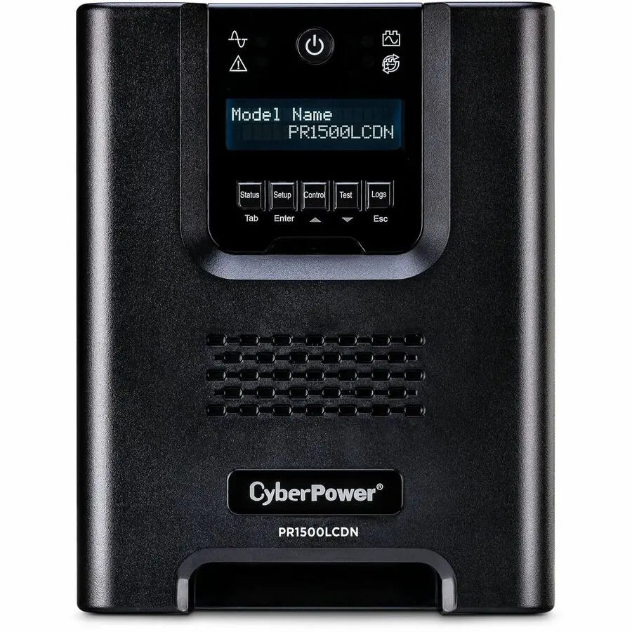 CyberPower PR1500LCDN Smart App Sinewave UPS - 1500VA Line-Interactive Mini-Tower with SNMP Management