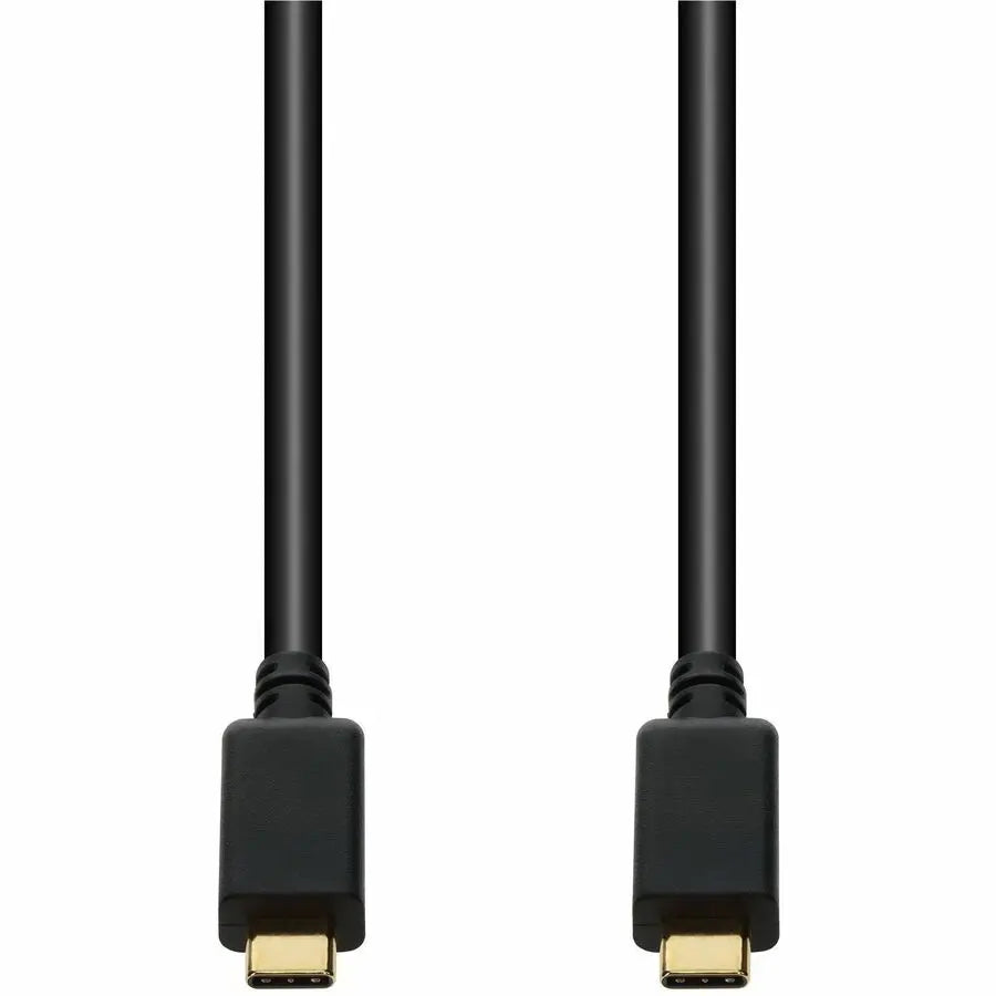 AddOn 1m USB C 3.1 Male to USB C 3.1 Male Cable - Black, 10Gbps, 4K 60Hz Data Transfer