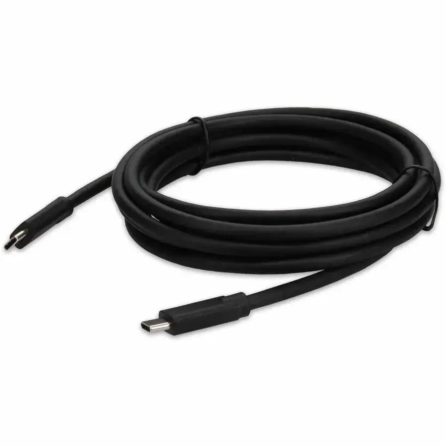 AddOn 5-Pack 1 Meter USB 3.1 Type C Male to Male Cables - Black by ADDON