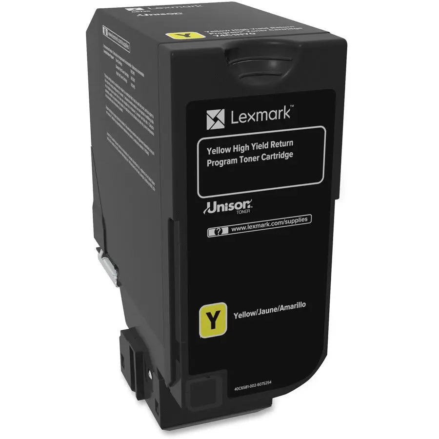 Lexmark Unison 74C1HY0 High Yield Return Program Toner Cartridge for CS725de & CS725dte