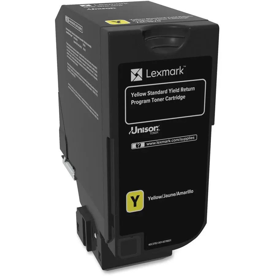 Xerox Corporation Lexmark Unison Part 74C1SY0 Standard Yield Toner Cartridge for Lexmark CX725 Series and More