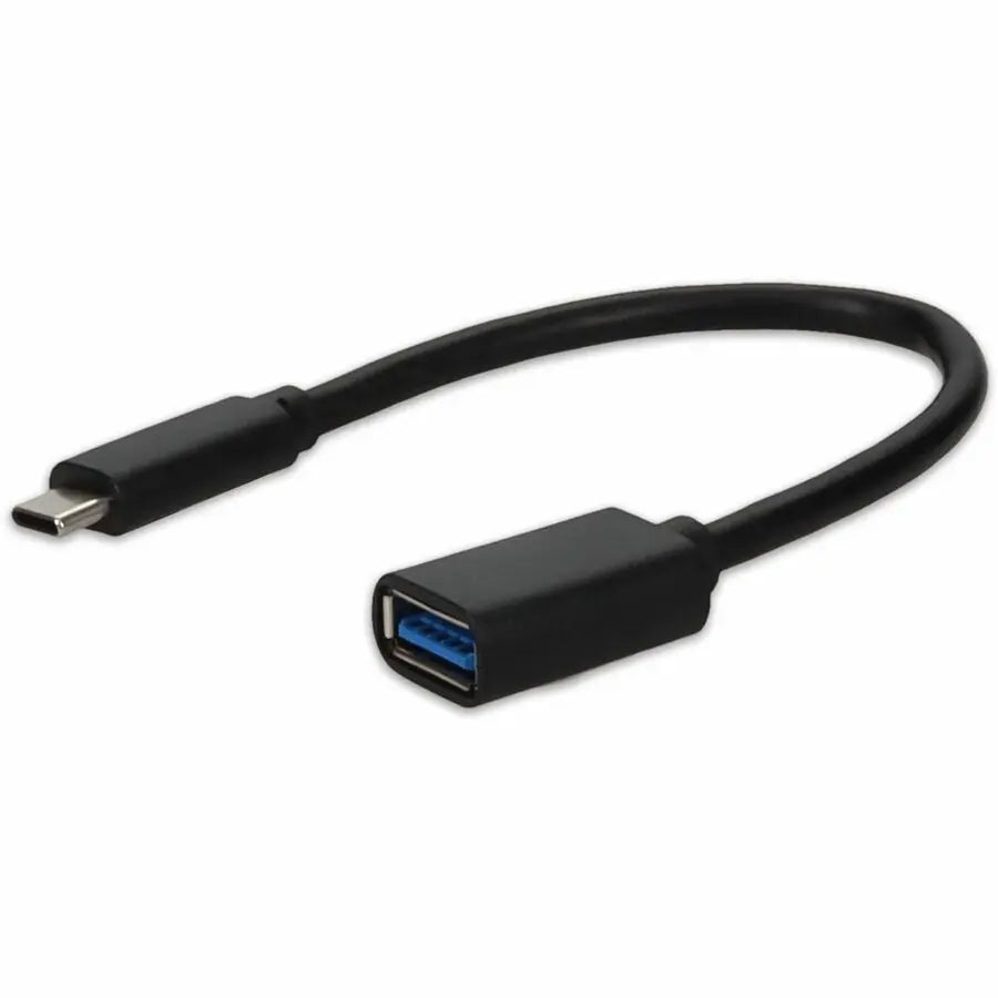 AddOn 5-Pack USB 3.1 (C) Male to USB 3.0 (A) Female Adapter Cables, Black