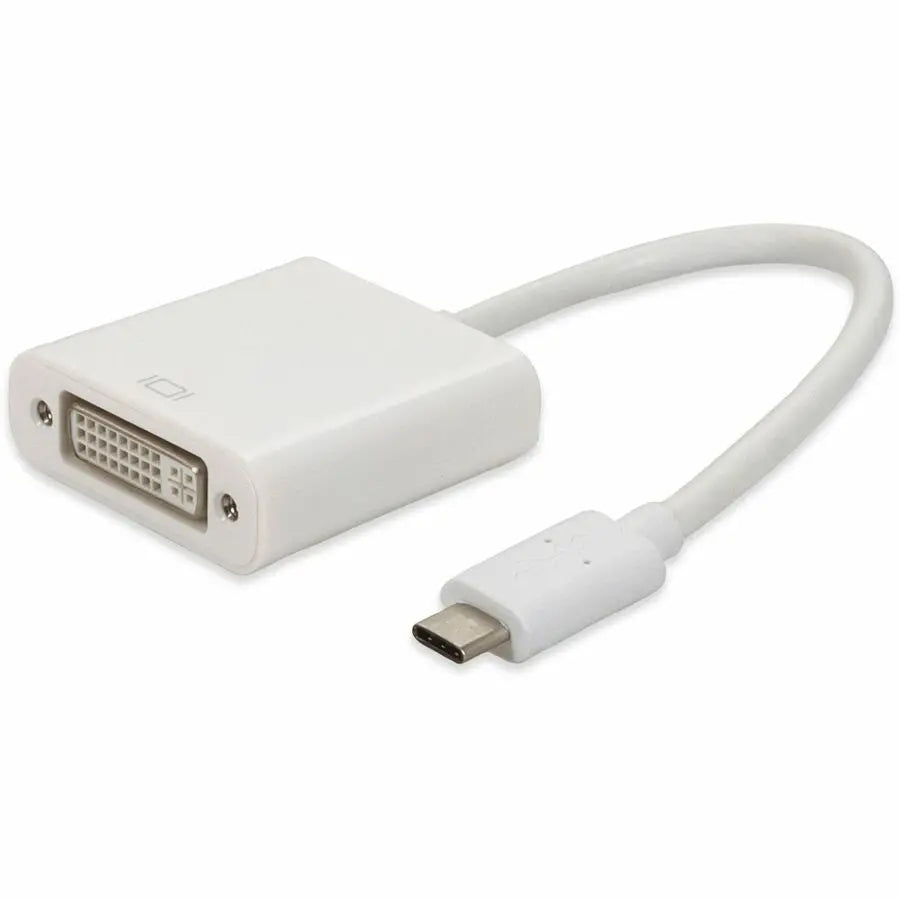 AddOn 5-Pack USB 3.1 (Type-C) Male to DVI-I Female Video Adapters - White