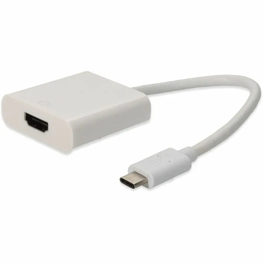 AddOn 5-Pack USB 3.1 (C) Male to HDMI Female Adapters - White, 4K Support by ADDON