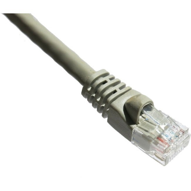 Axiom Memory Solutions 1ft CAT6A 650MHz Patch Cable with Molded Boot (Gray)