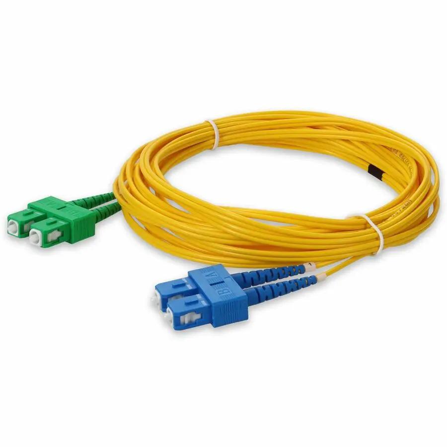 AddOn 3m OS2 Duplex Fiber Optic Patch Cable with SC Male Connectors by AddOn