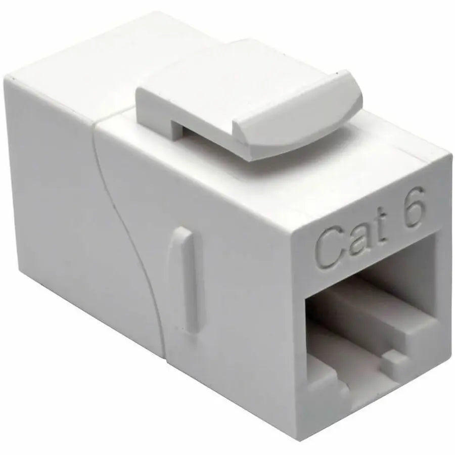 Eaton Tripp Lite Series N235-001-WH Cat6 Straight-Through Modular In-Line Snap-In Coupler by Eaton Corporation