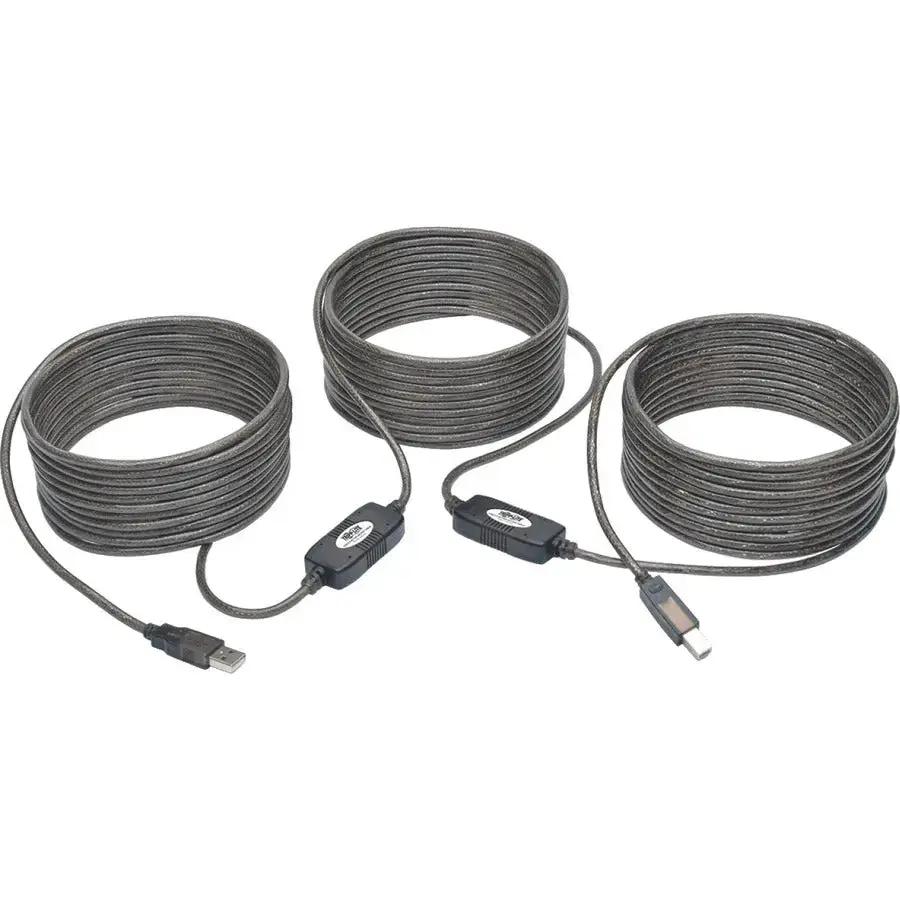 Eaton Tripp Lite Series USB 2.0 A to B Active Repeater Cable, 50 Feet by Eaton Corporation