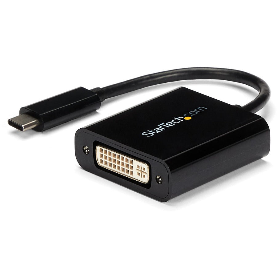 StarTech.com USB-C to DVI Adapter - Thunderbolt 3 Compatible - Supports 1920x1200 Resolution