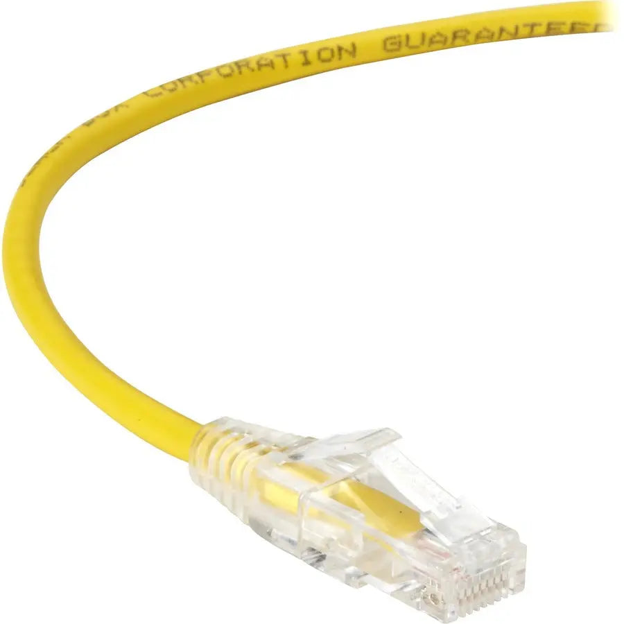 Black Box Slim-Net Cat.6 UTP Patch Network Cable - 28-AWG, Low-Profile, High Performance