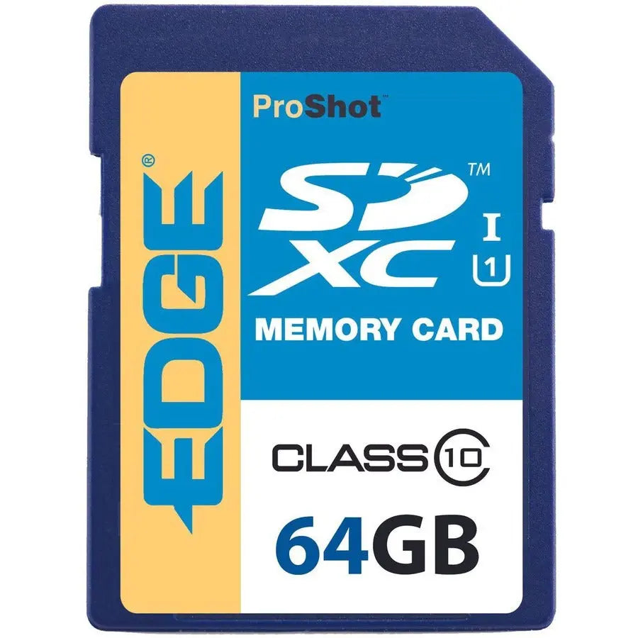 EDGE ProShot 64GB Class 10 UHS-I SDXC Memory Card