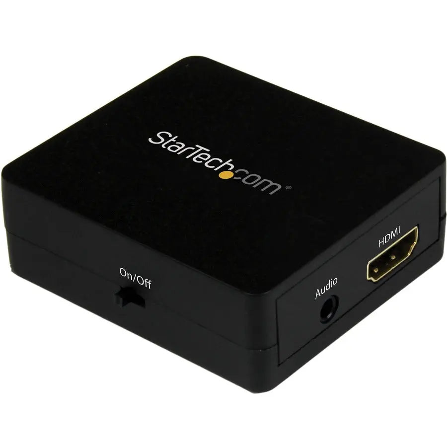 StarTech.com HDMI Audio Extractor HD2A - 1080p HDMI to 3.5mm and TOSLINK Digital Audio Converter