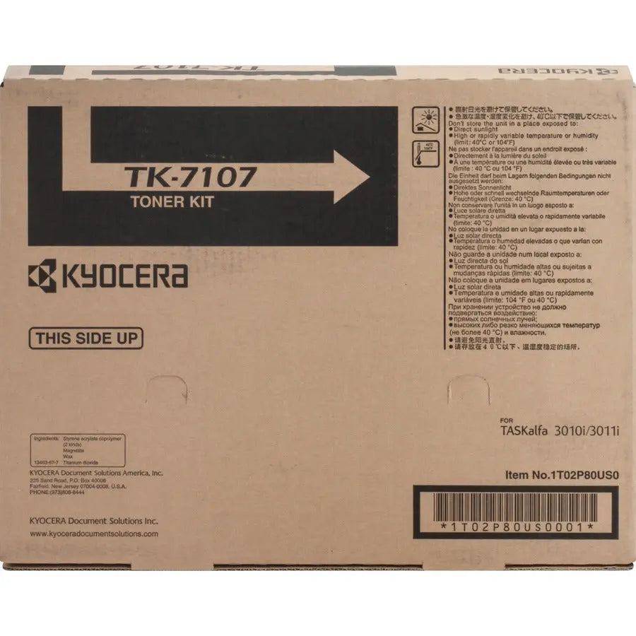 Kyocera TK7107 Original Toner Cartridge for TASKalfa 3010i and 3010ci