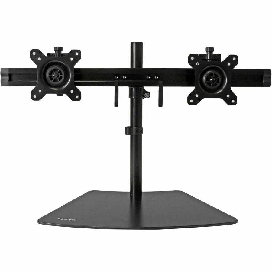 StarTech.com Dual Monitor Stand ARMBARDUO for Up to 24-Inch VESA Displays in Black