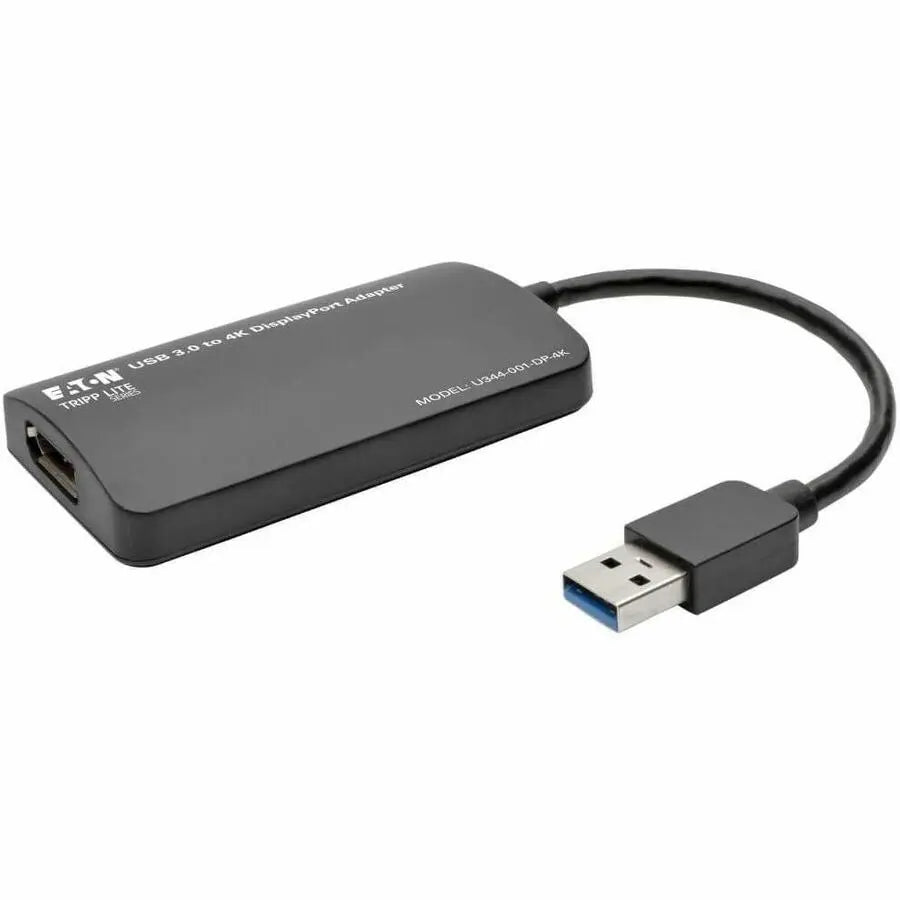 Eaton Tripp Lite Series U344-001-DP-4K USB 3.0 to DisplayPort Dual-Monitor Graphics Adapter