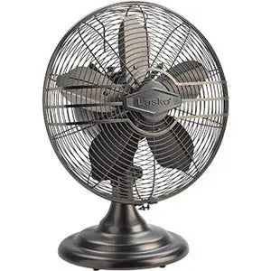 Lasko 12" Classic Metal Table Fan with Oscillation and Quiet Operation