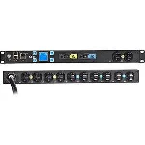 Eaton EMIT03-10 Metered Input 12-Outlet Rack PDU with Remote Power Control and Monitoring by Eaton Corporation