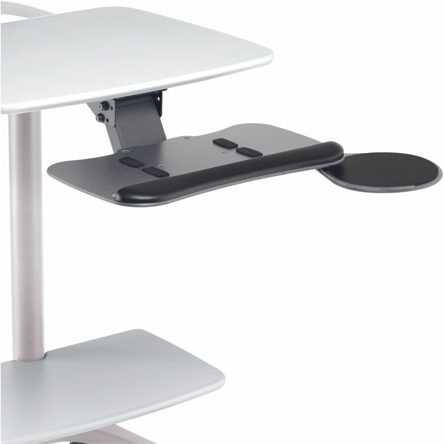 Ergotron Keyboard & Mouse Caddy, Compact - Adjustable Keyboard Tray with Tilt and Height Control