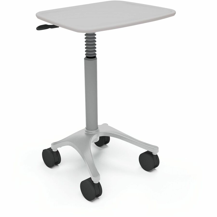 Ergotron Zido® 22 Adjustable-Height Mobile Cart with Steel Frame and Lockable Casters