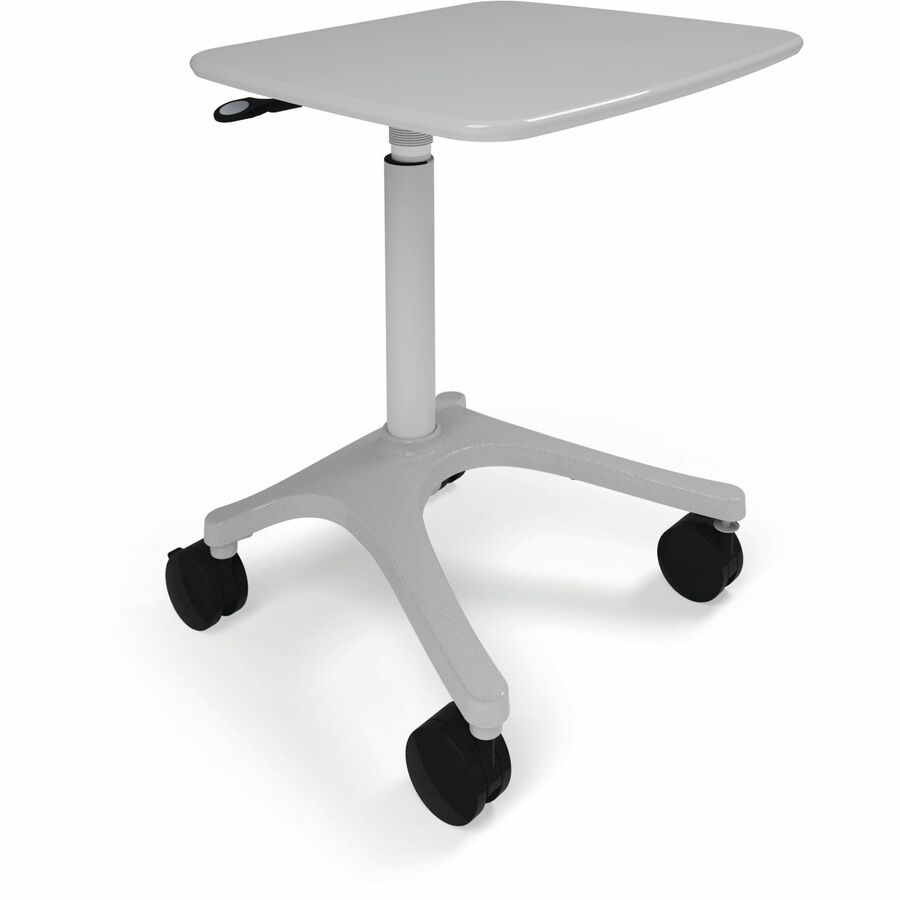 Ergotron Zido® 25 Adjustable-Height Mobile Cart for Light Loads in Cool Gray