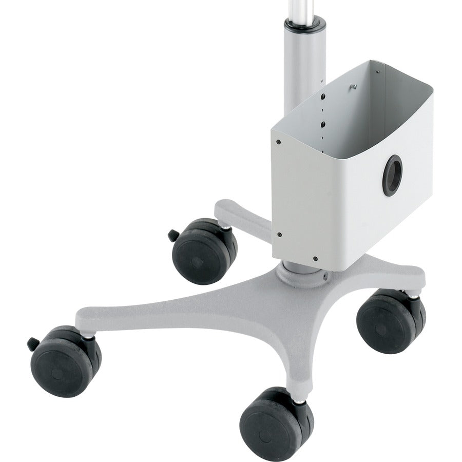 Ergotron Zido Cable Bin ZCBCG – Metal Cable Organizer with Surge Protector Mounting Interface