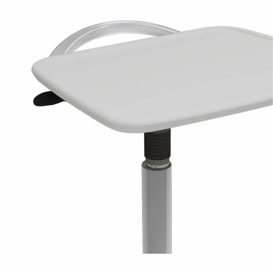Ergotron Zido Handle ZHCG – Durable Aluminum Cart Handle for Adjustable-Height Ergotron Carts