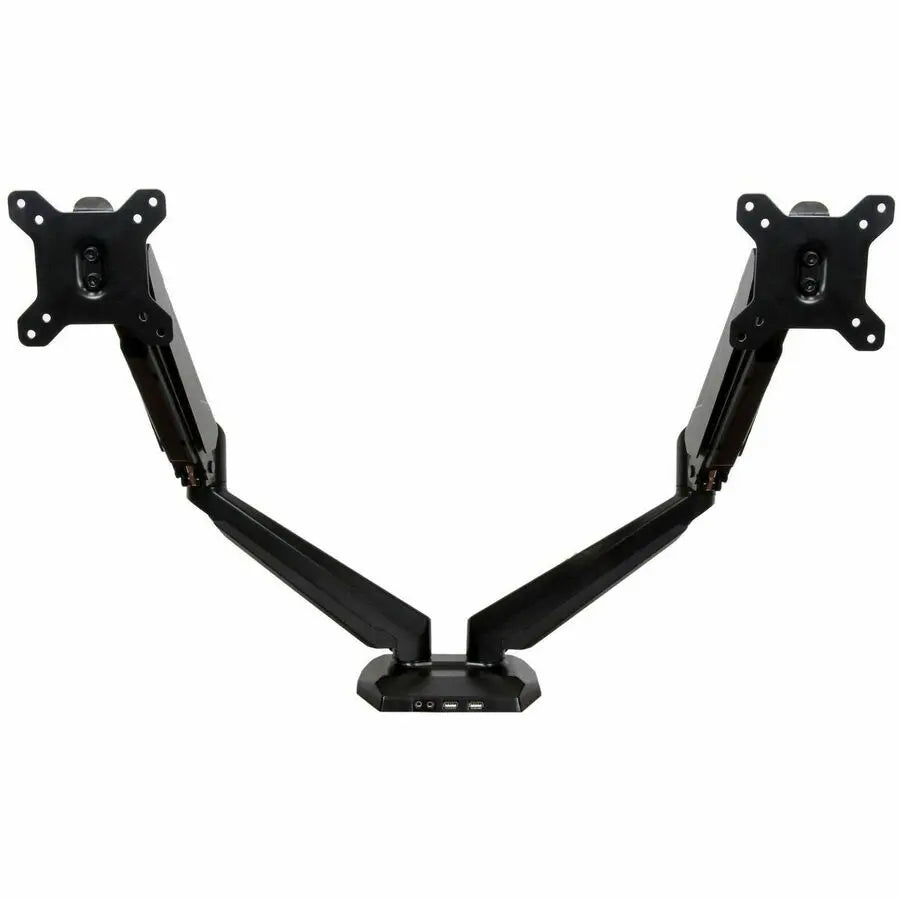 StarTech.com ARMSLIMDUO Dual Monitor Mount with Full Motion Articulating Arms and USB/Audio Pass-Through