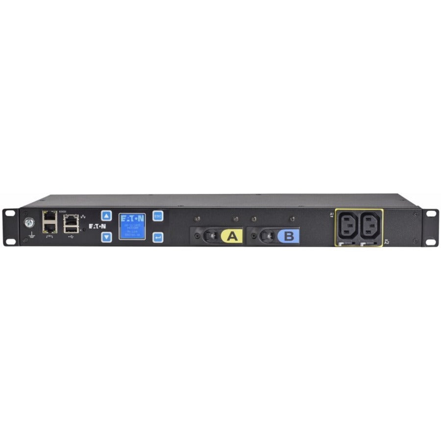 Eaton EMIT04-10 Metered 12-Outlet PDU for Data Centers with Network Monitoring and 230V Power