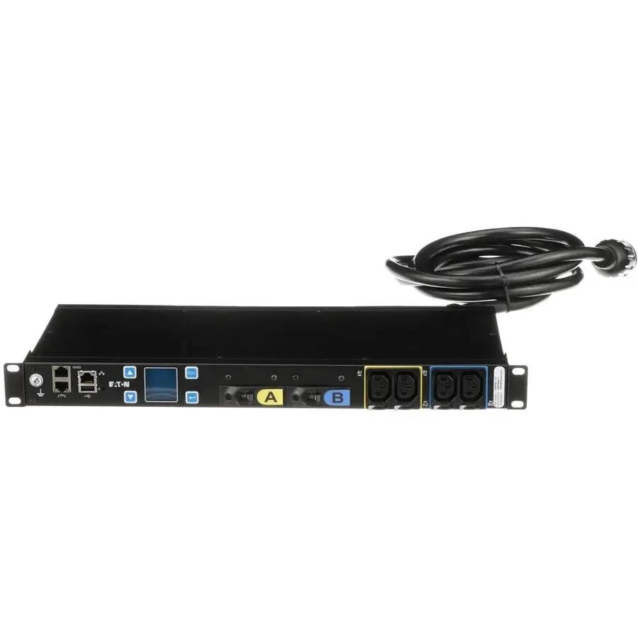 Eaton EMIT05-10 Metered 16-Outlet PDU with NEMA L6-30P Plug and Network Monitoring by Eaton Corporation