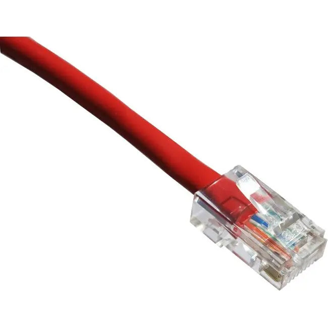 Axiom 1FT CAT6 550MHz Patch Cable Non-Booted with Gold Plated Connectors (Red)