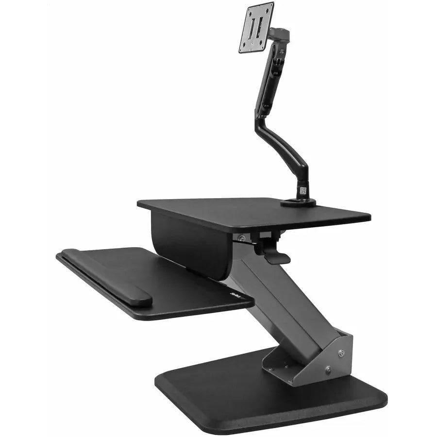 StarTech.com Sit-to-Stand Workstation with Articulating Monitor Arm - Adjustable Height and Ergonomic Design by StarTech.com
