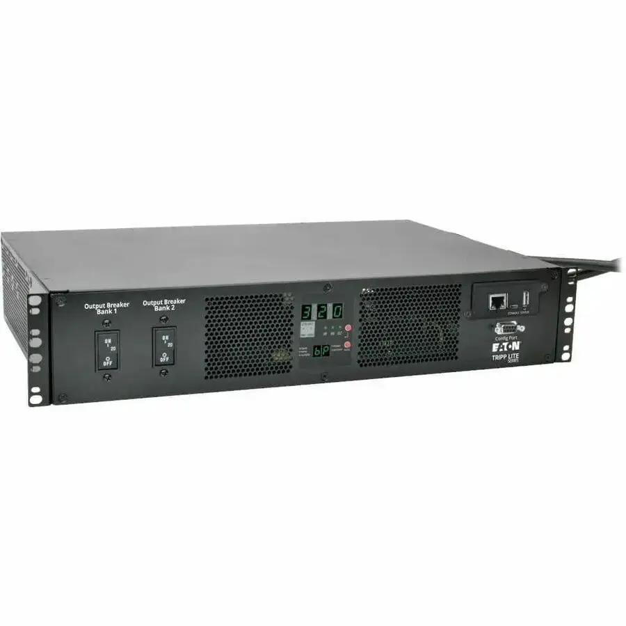 Eaton Corporation Tripp Lite PDUMH32HVATNET 7.4kW Single-Phase 230V ATS/Switched PDU for Data Centers by Eaton Corporation