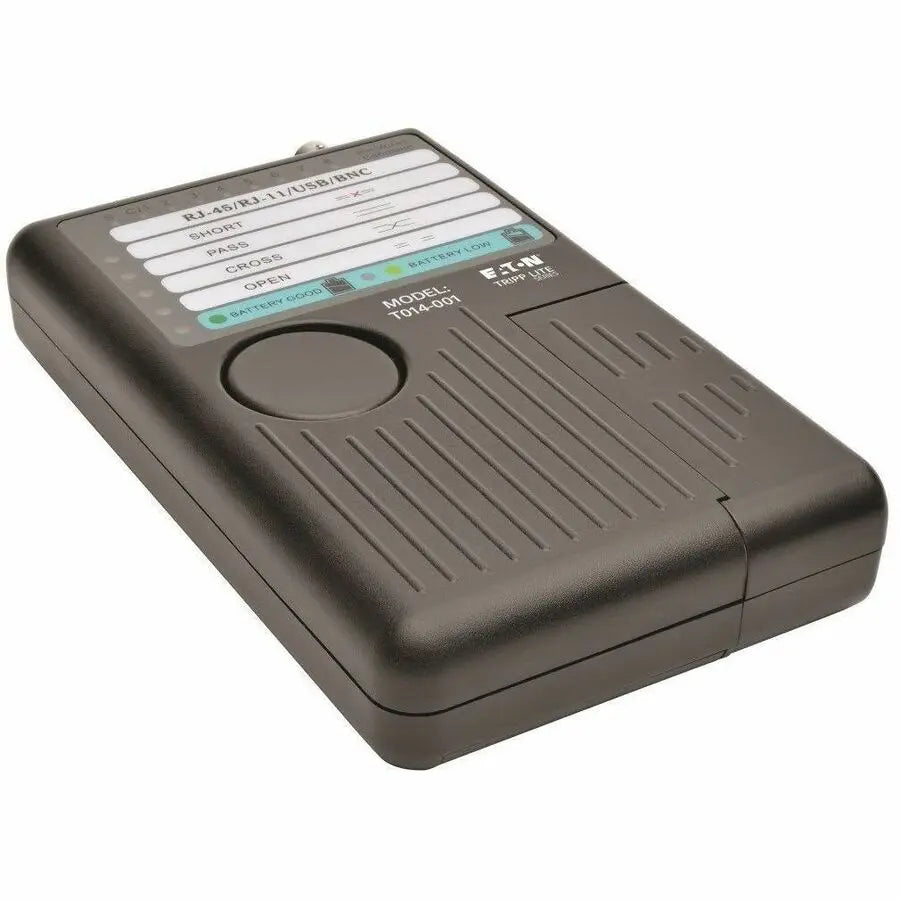 Eaton Tripp Lite T014-001 Network Cable Continuity Tester for Cat5, Cat6, USB, BNC and Telephone Cables