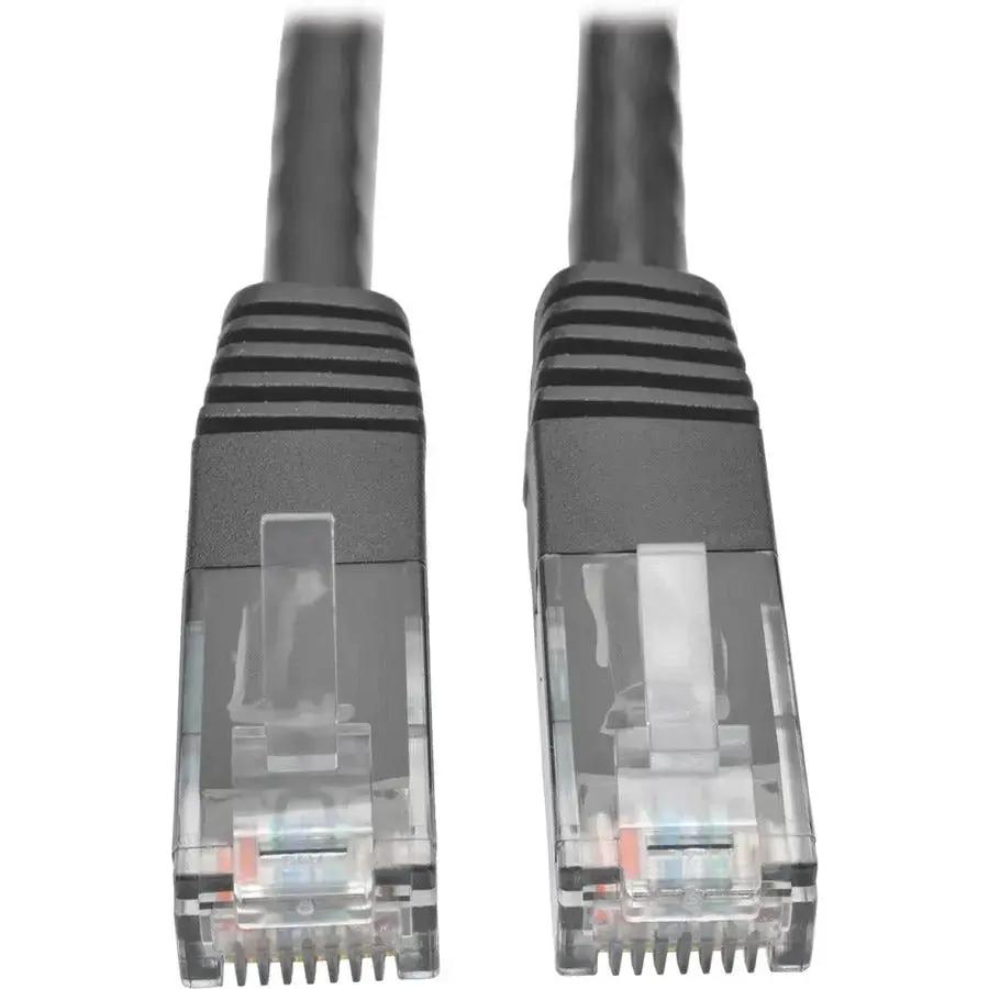 Eaton Corporation Tripp Lite N200-025-BK Cat6 Gigabit Ethernet Patch Cable, 25 ft Black by Eaton Corporation